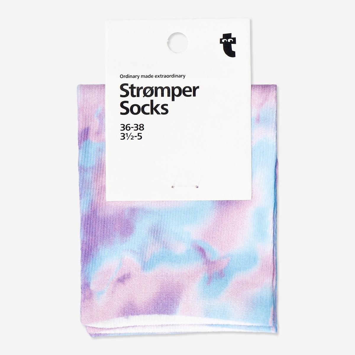 Multicolour stromper socks. 39-41