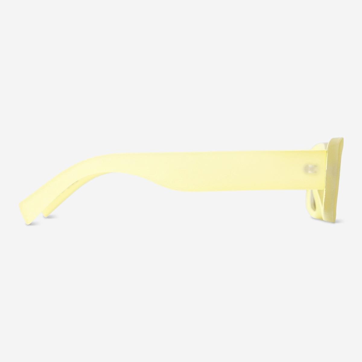 Yellow narrow sunglasses