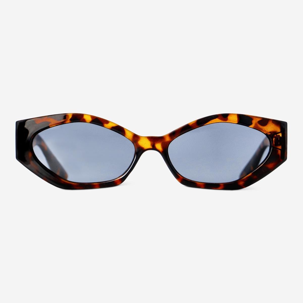 Brown animal print sunglasses