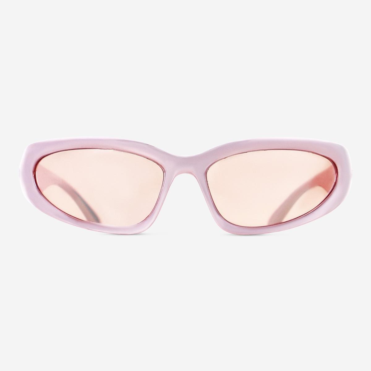 Pink metallic pink sunglasses