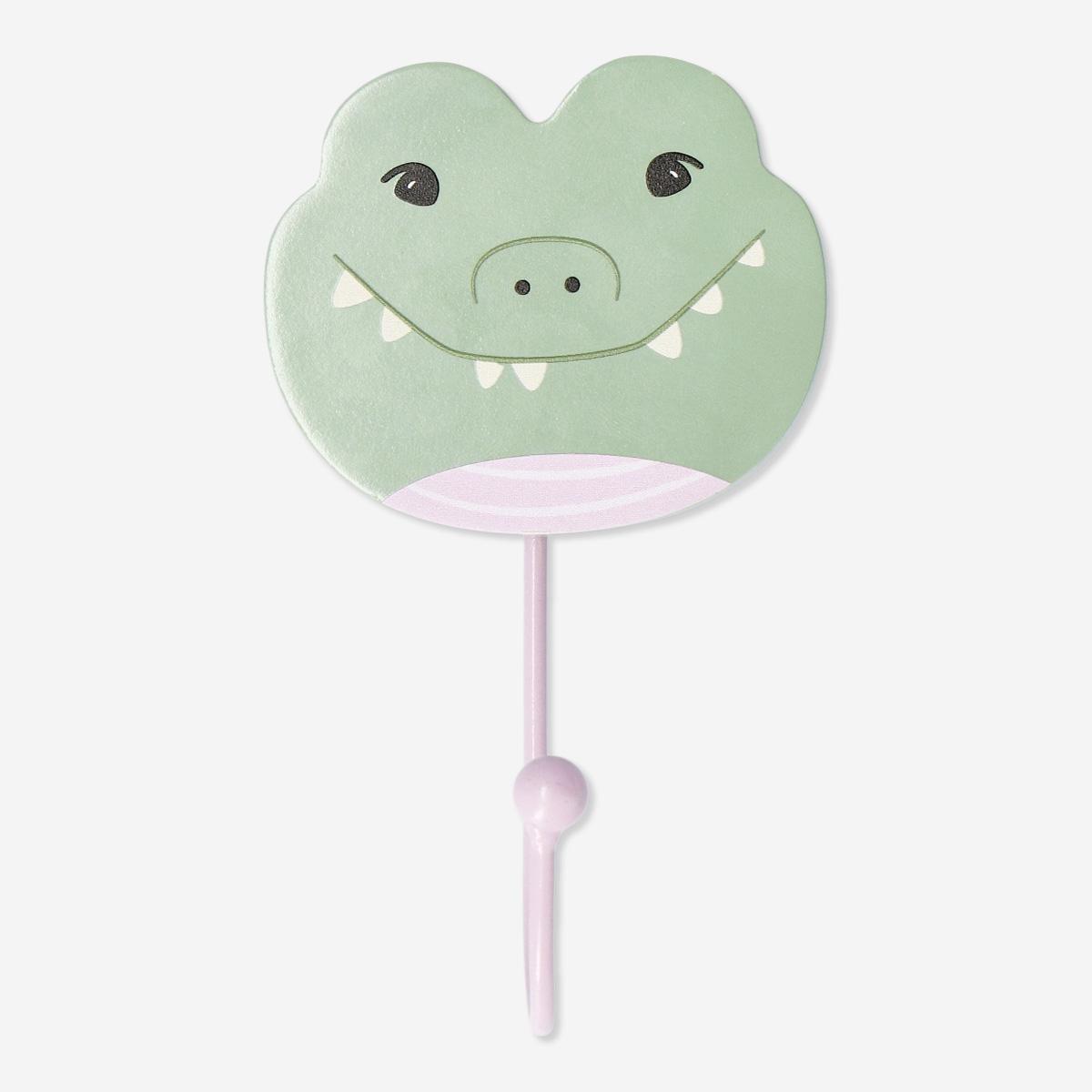 Green crocodile hook