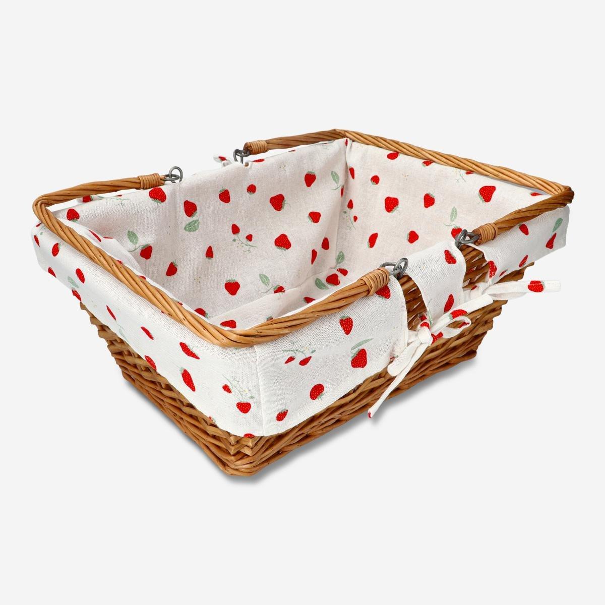 Multicolour picnic basket