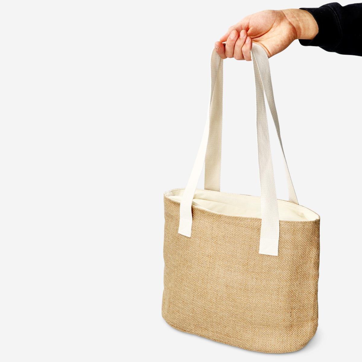 Brown cooler bag