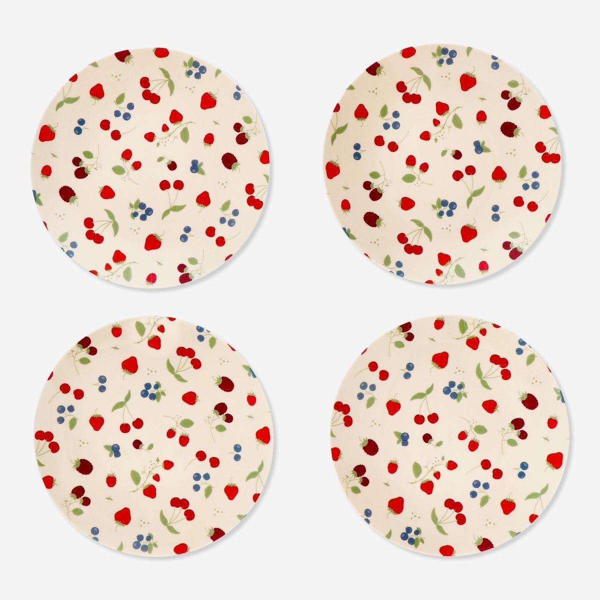 MULTI      Plastic plates. 4 pcs