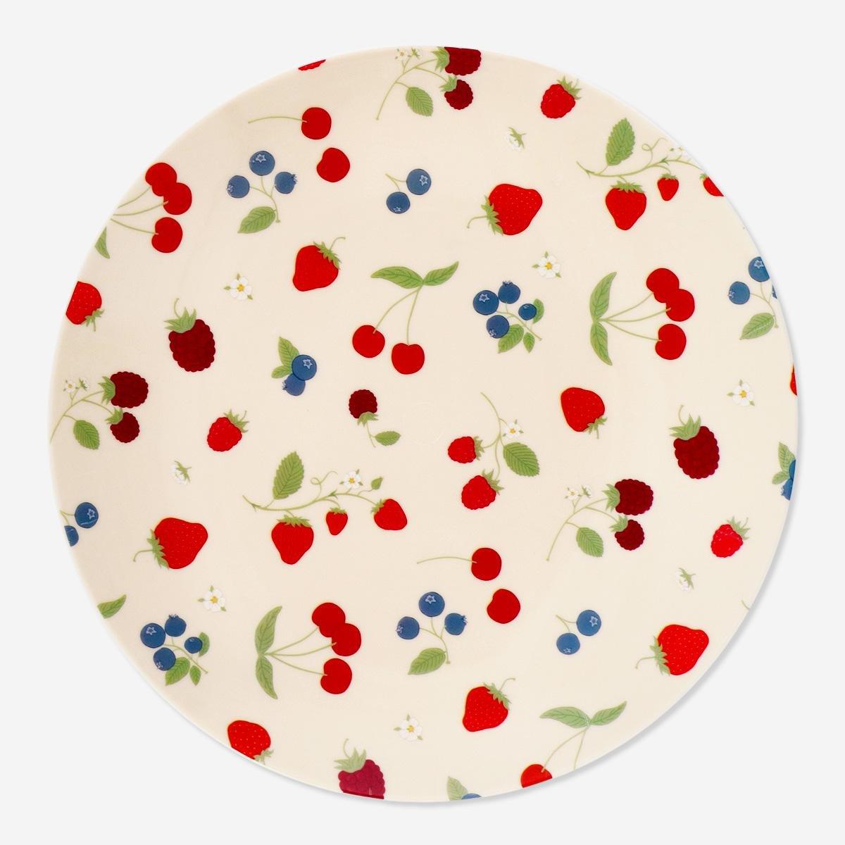 MULTI      Plastic plates. 4 pcs