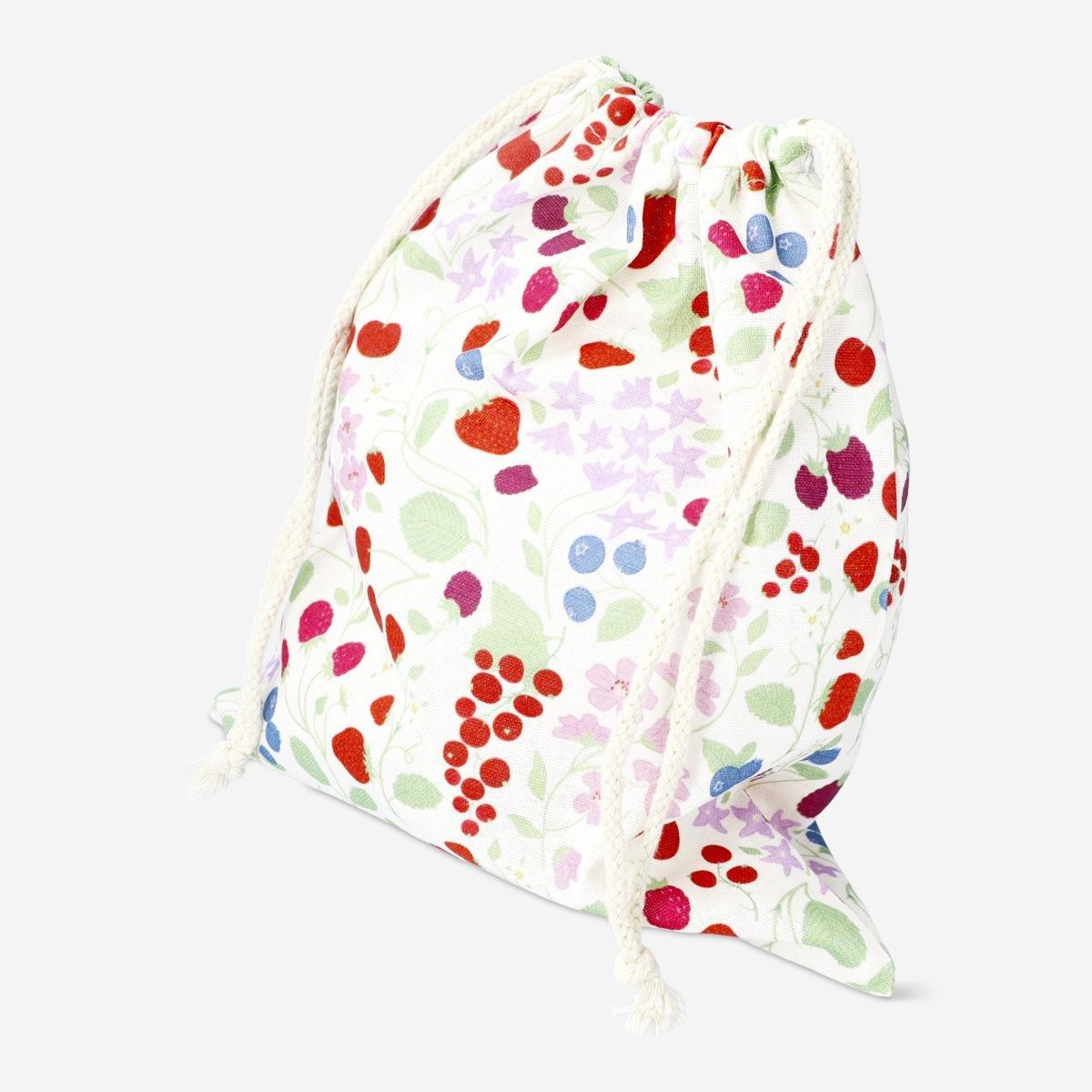Multicolour gift bag. reusable