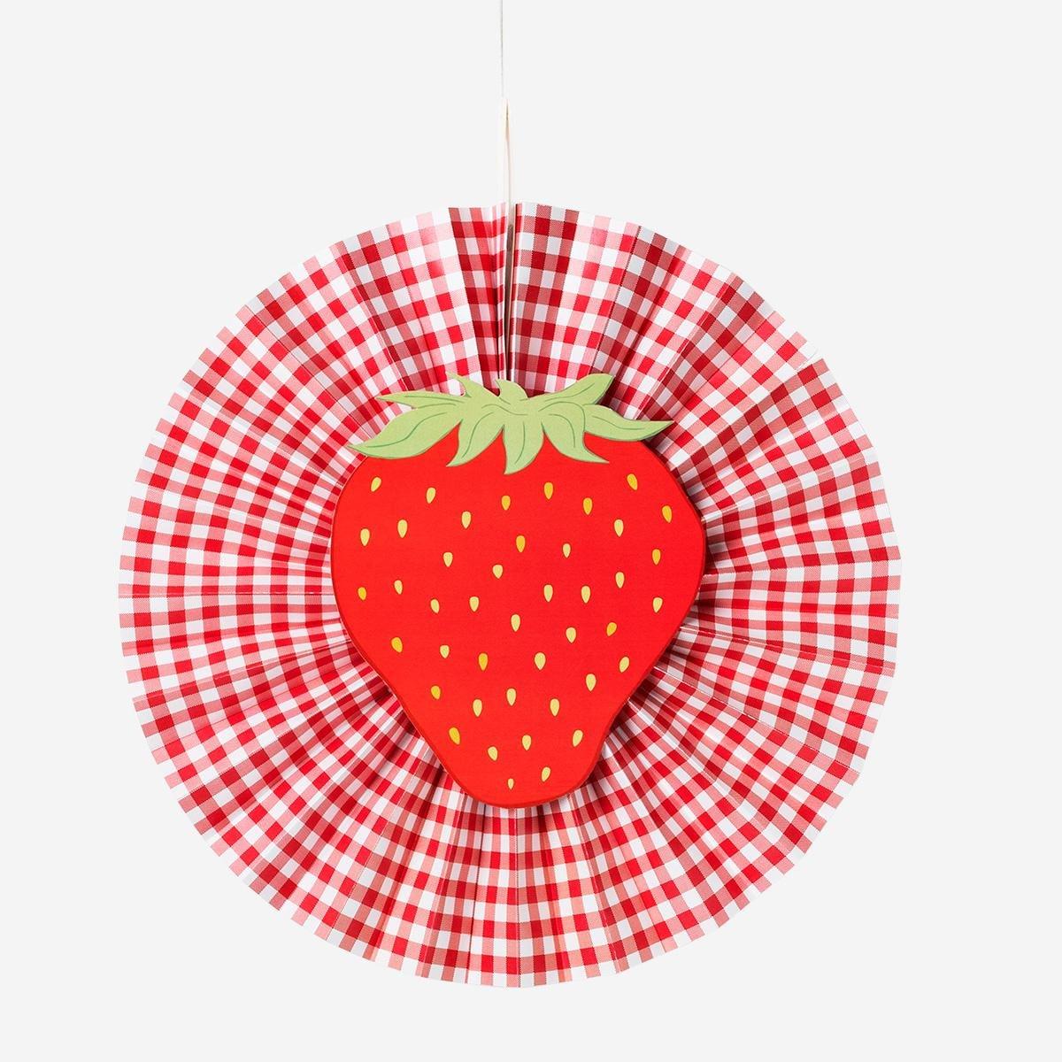 RED        Paper decorations. 2 pcs