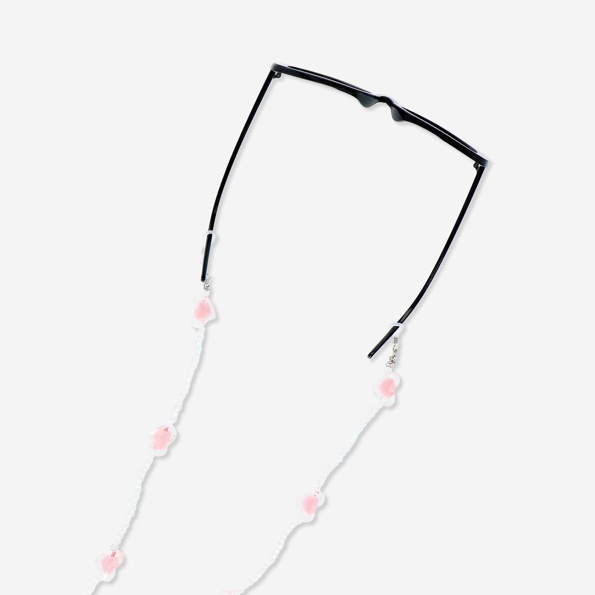 Pink spectacle strap