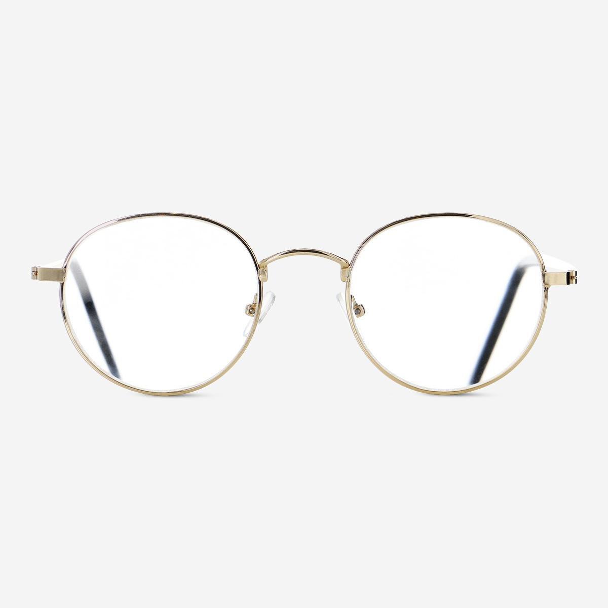 Gold reading glasses. 2 Flying Tiger UAE