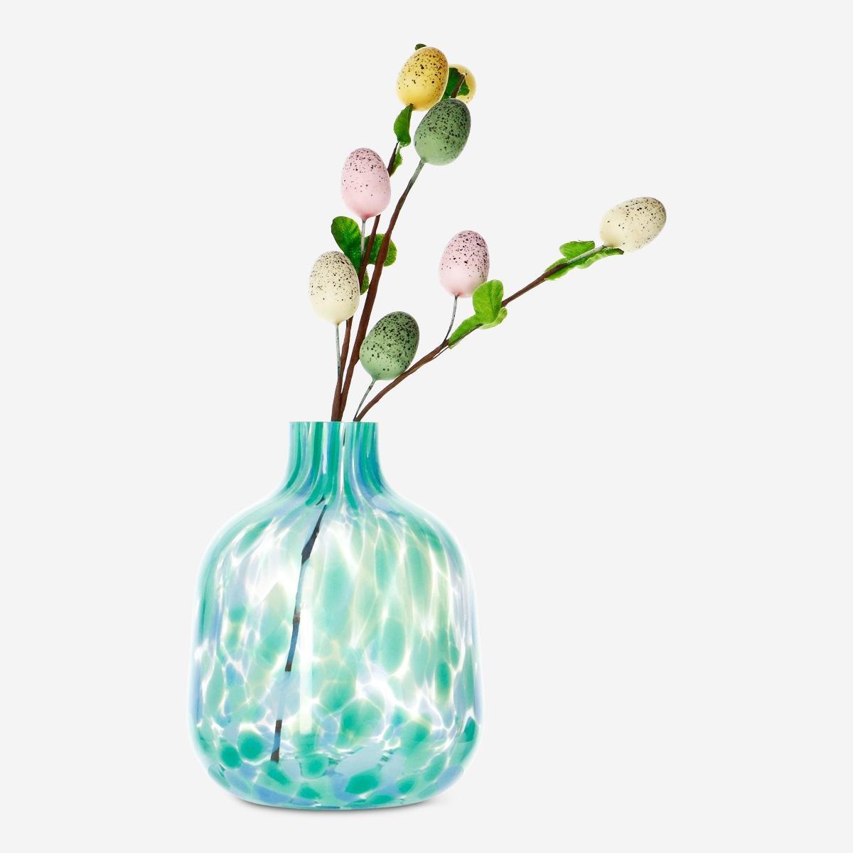 Green vase