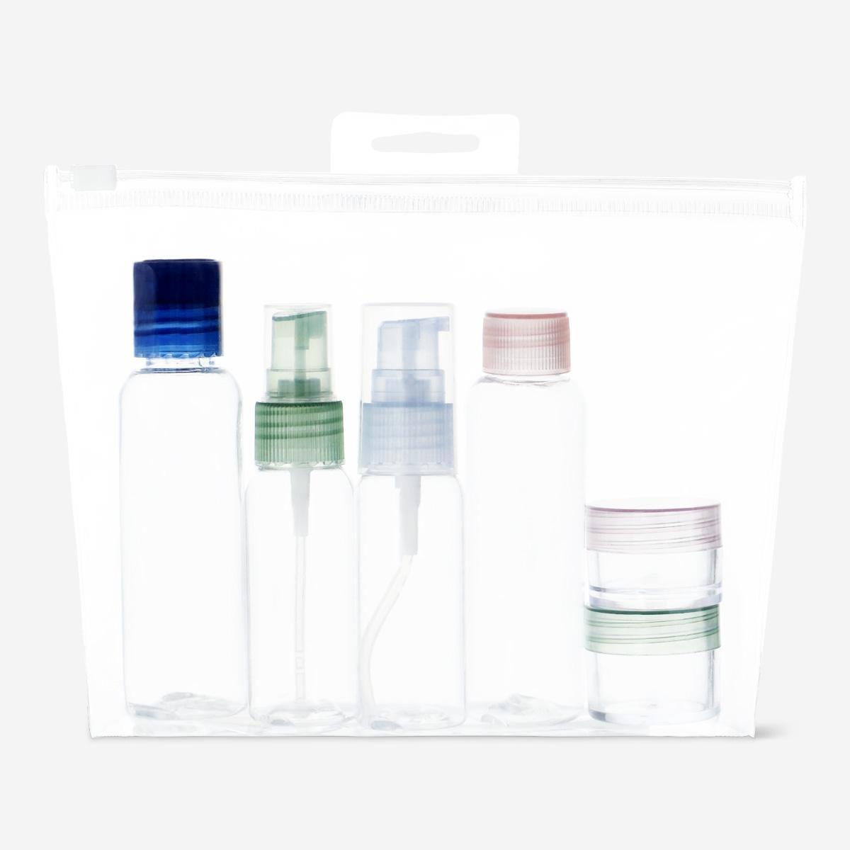 Multicolour travel set. 6 pcs