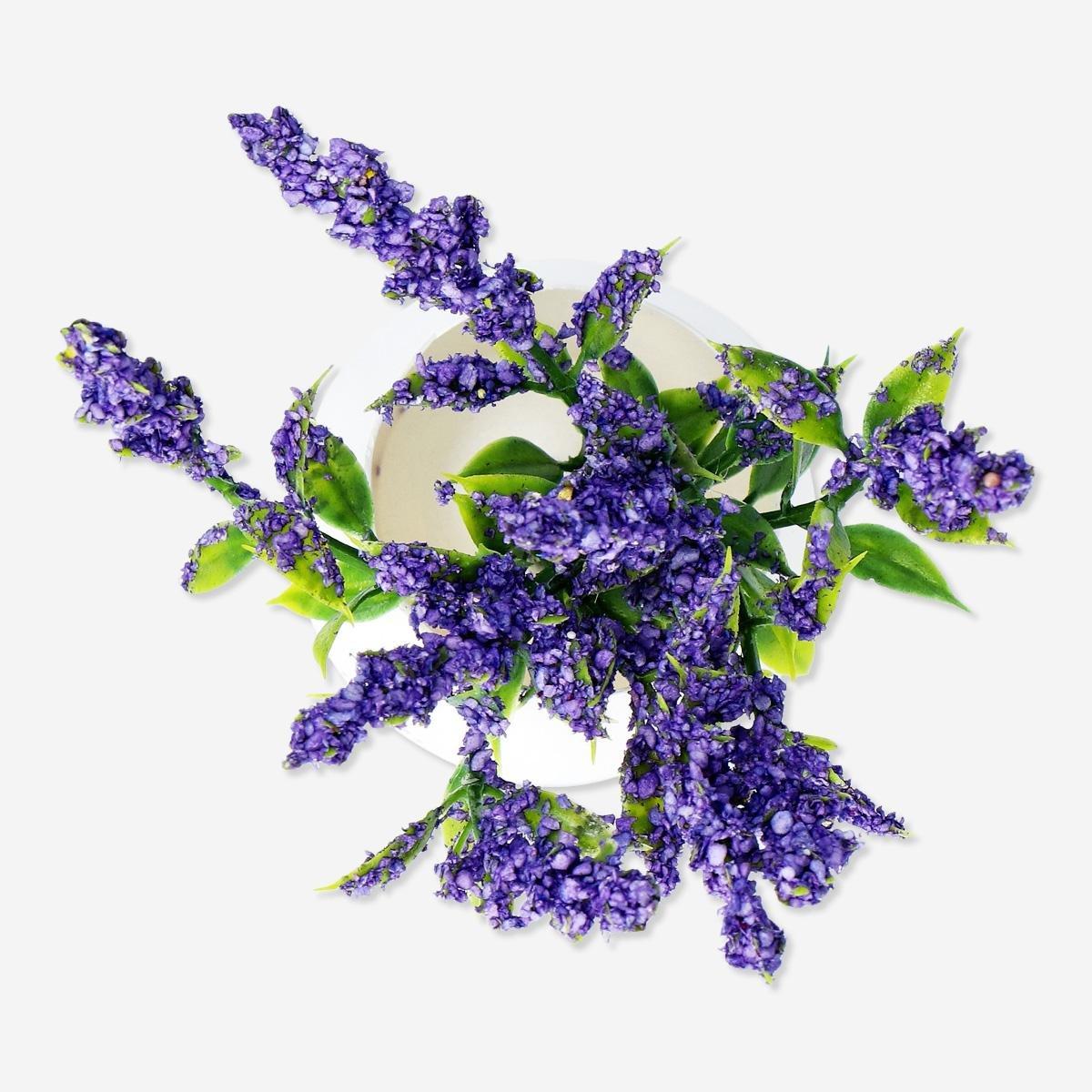 Purple decorative flower