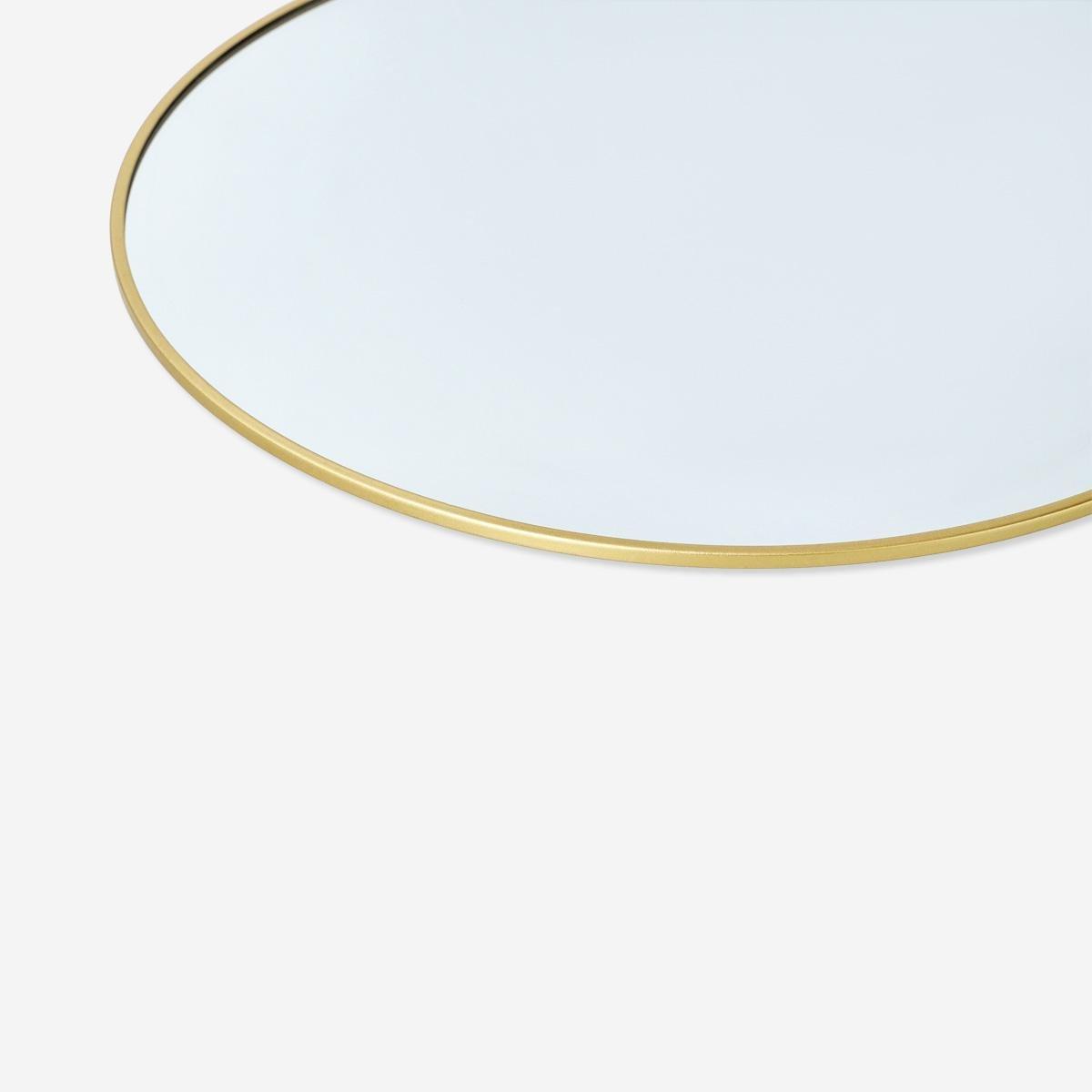 Gold mirror. 29x29 cm