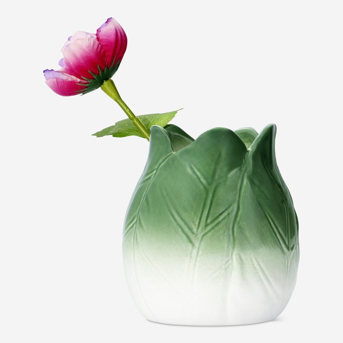 Green gradient flowerpot
