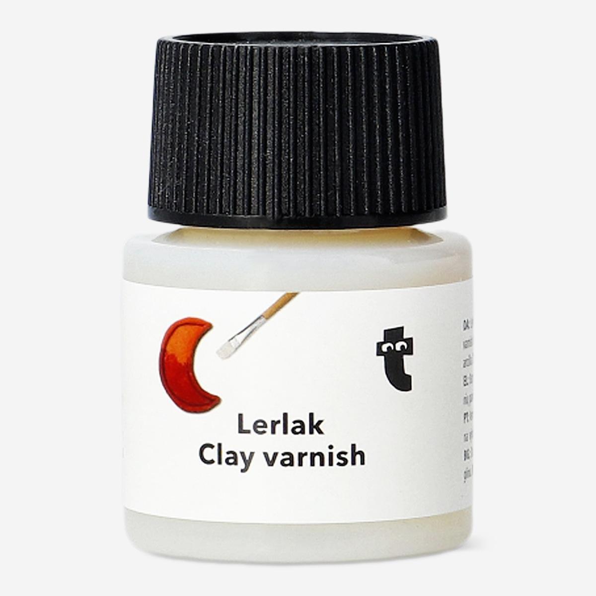 Yellow clay varnish. 60 ml