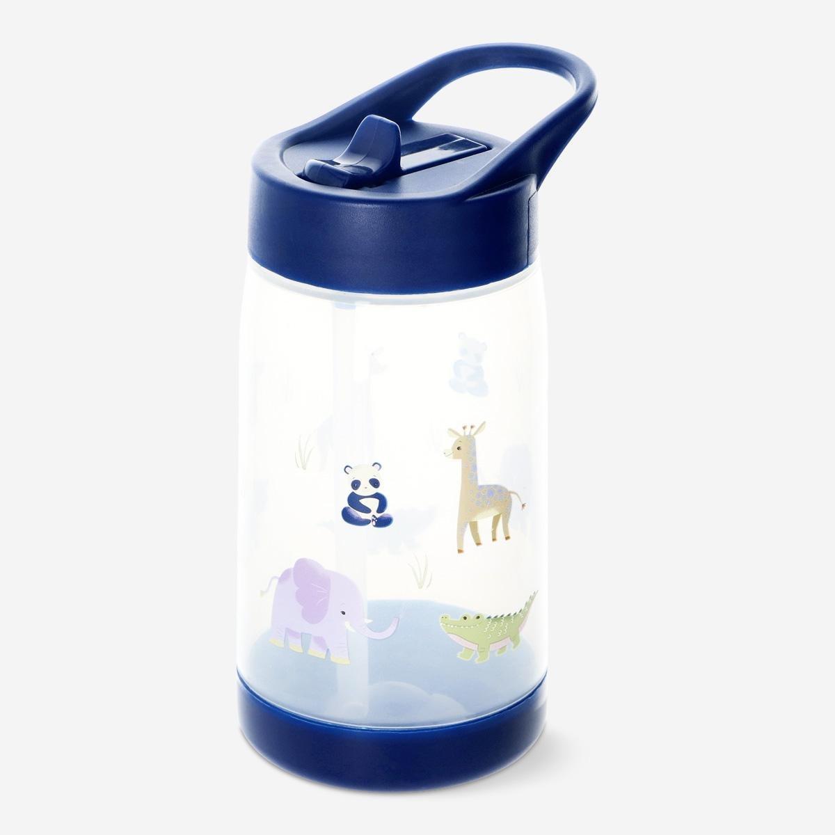 Blue drinking bottle. 400 ml