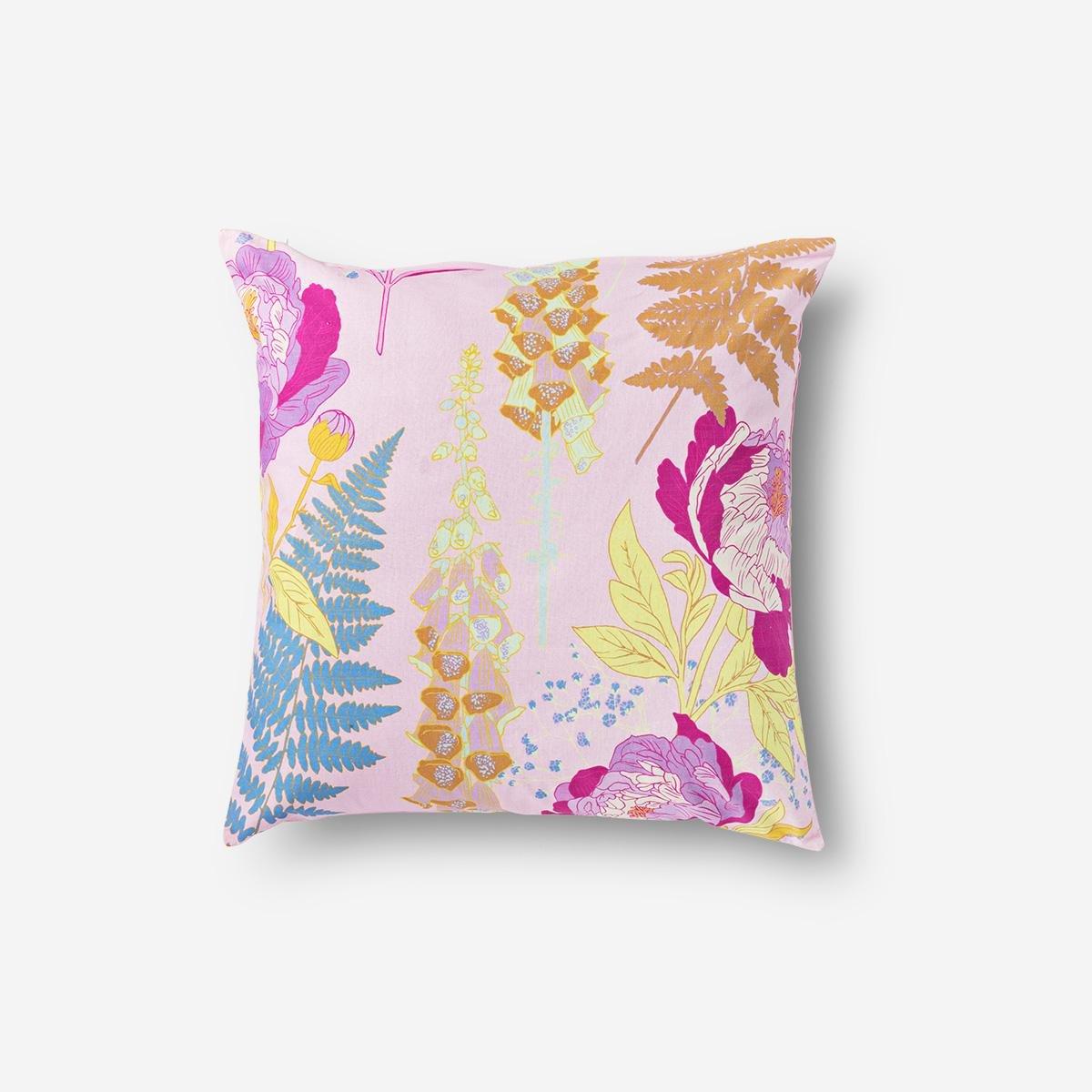 Pink cushion cover