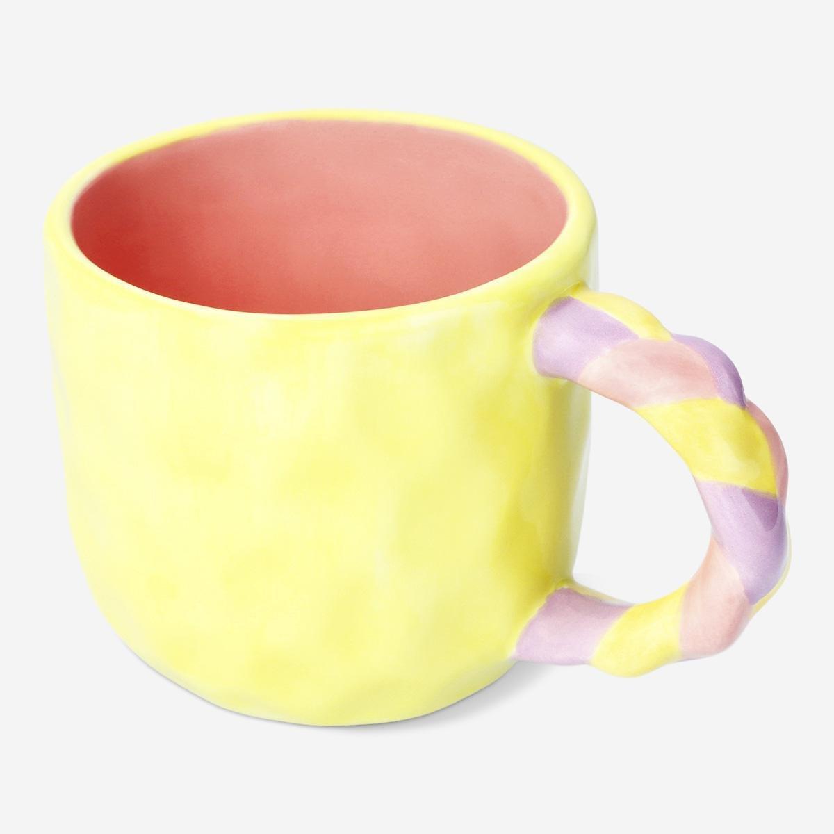 Yellow mug. 300 ml