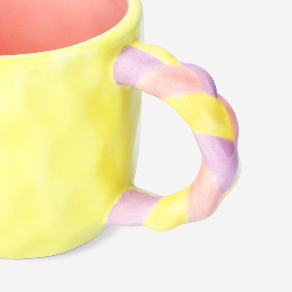 Yellow mug. 300 ml