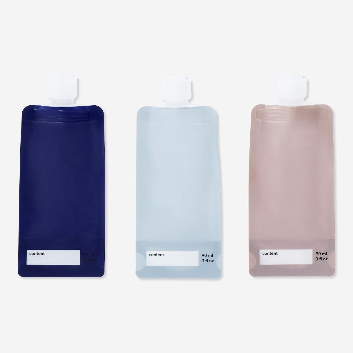 Multicolour travel set. 10 pcs