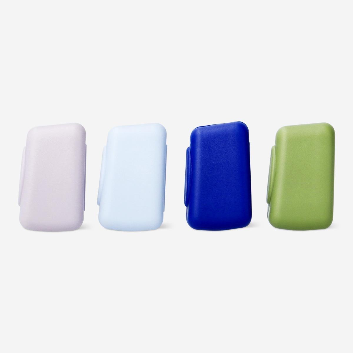 Multicolour Toothbrush Covers. 4 Pcs