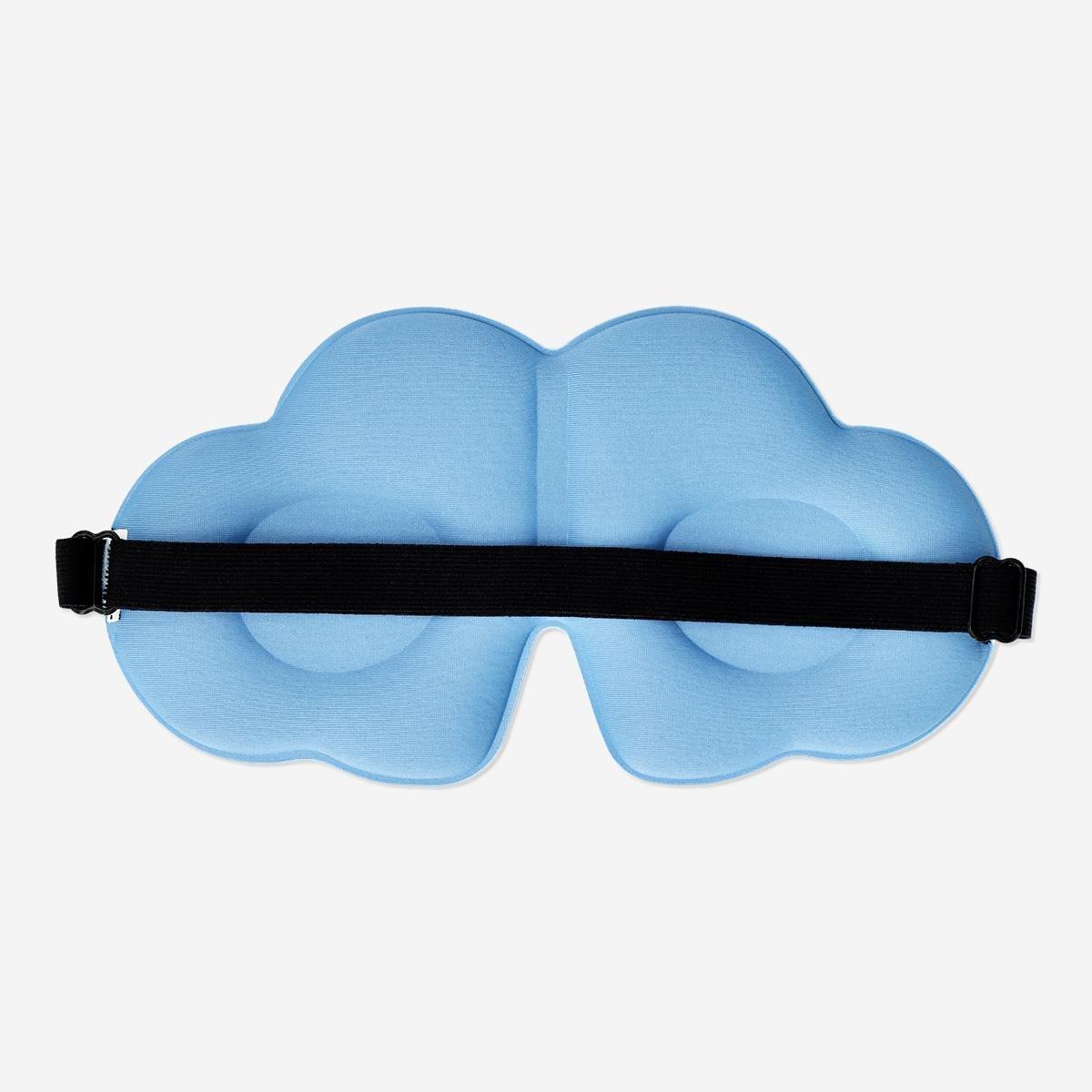 Blue printed sleeping mask