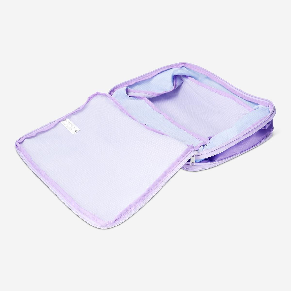 Purple compression organiser bag. medium