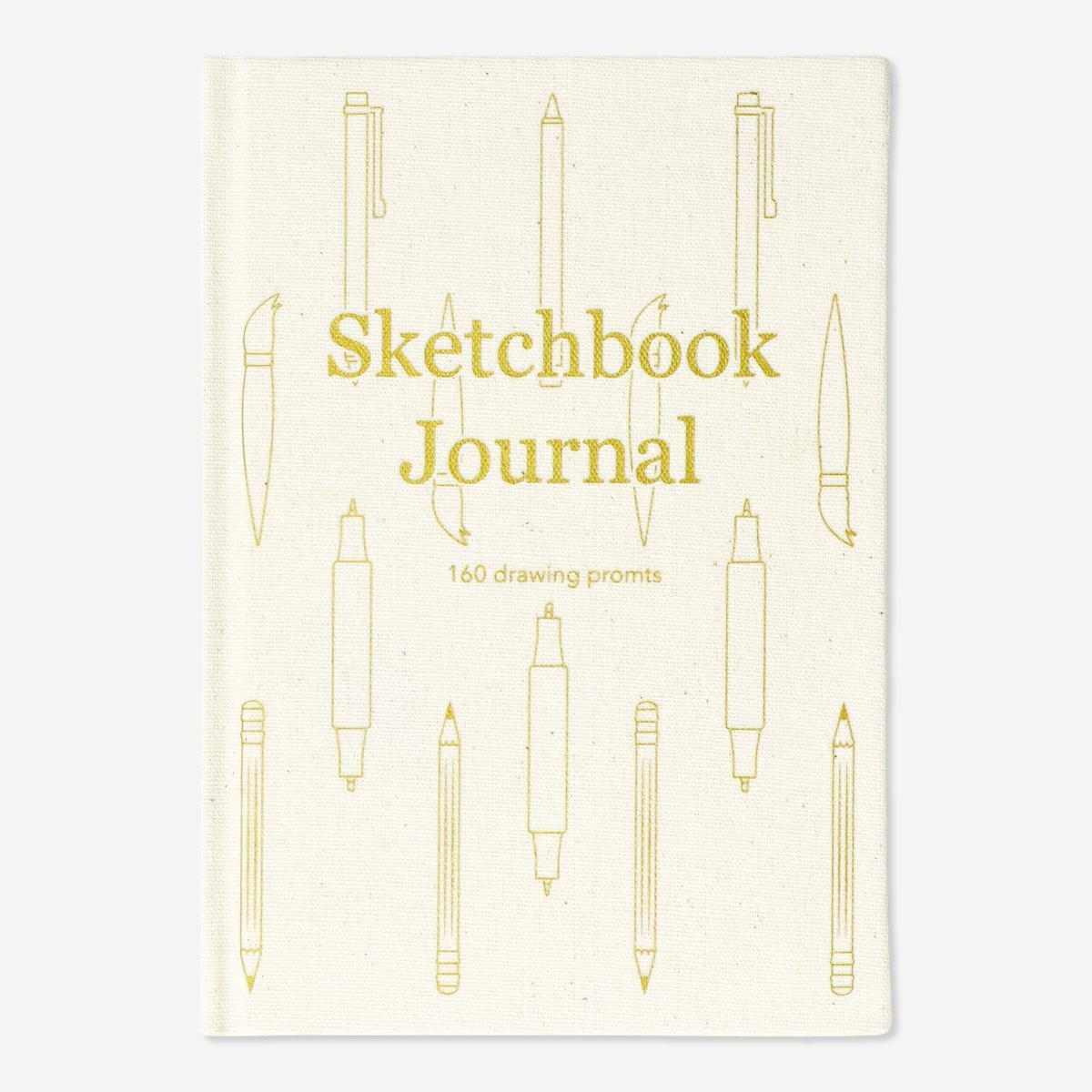White Drawing Journal. A5