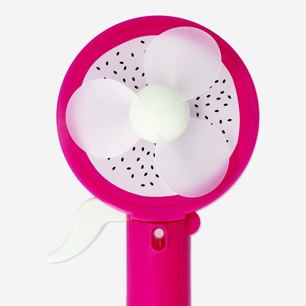 Pink mist spray fan
