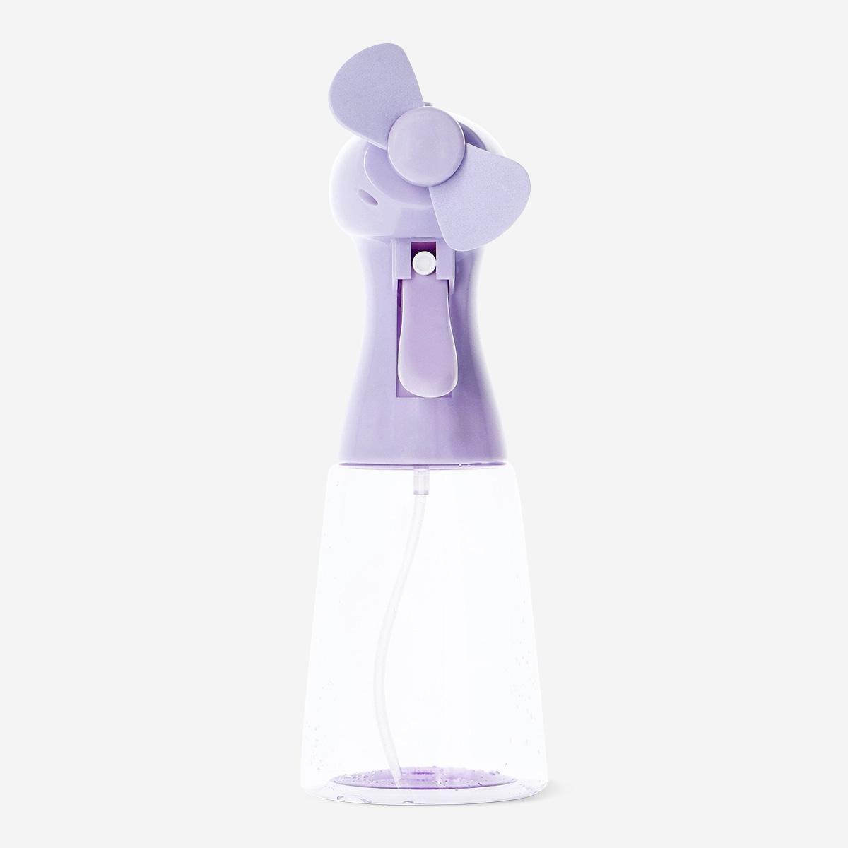 Purple mist spray fan