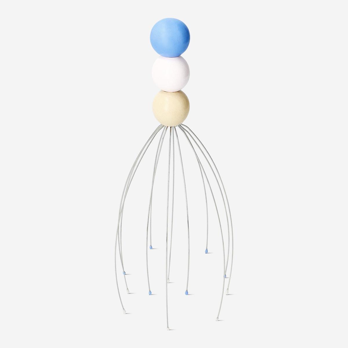 Multicolour head massager