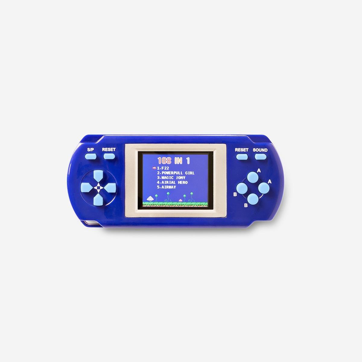 Blue game console