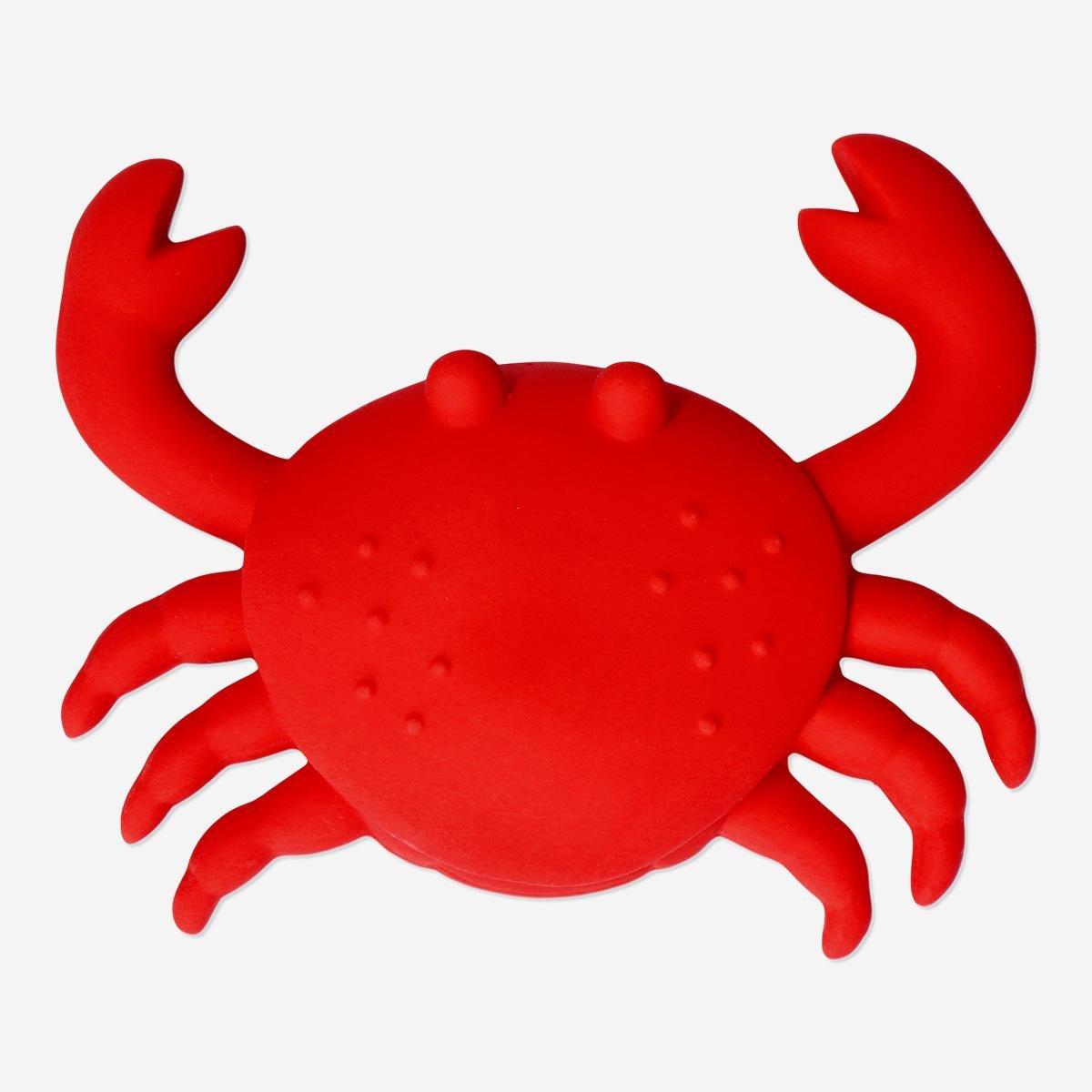 Red Crab pet chew toy