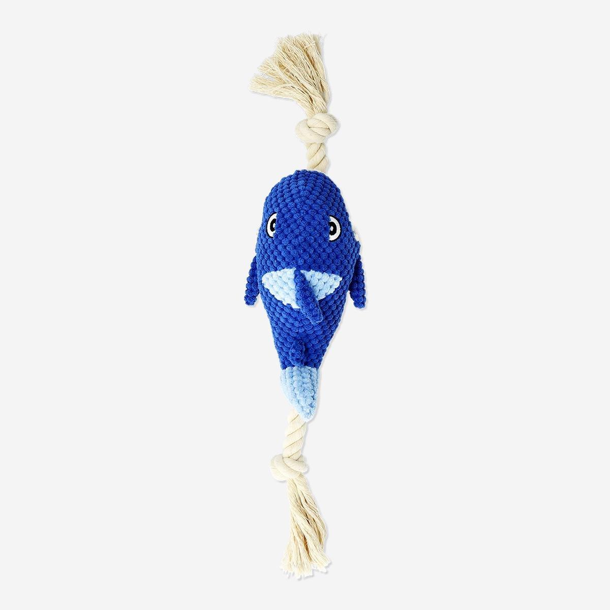 Blue Shark pet toy