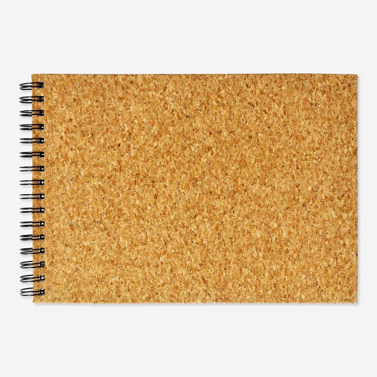 Brown Cork Sketchbook. A4