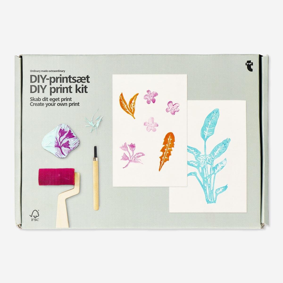 Multicolour DIY print kit