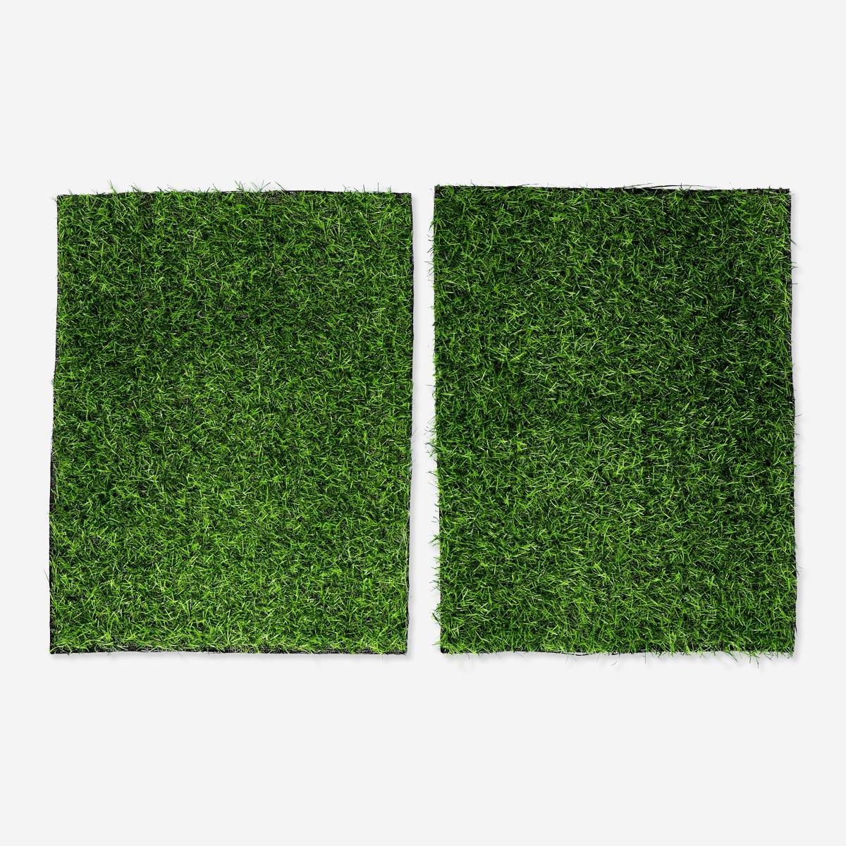 Green placemat. 40 x 30 cm