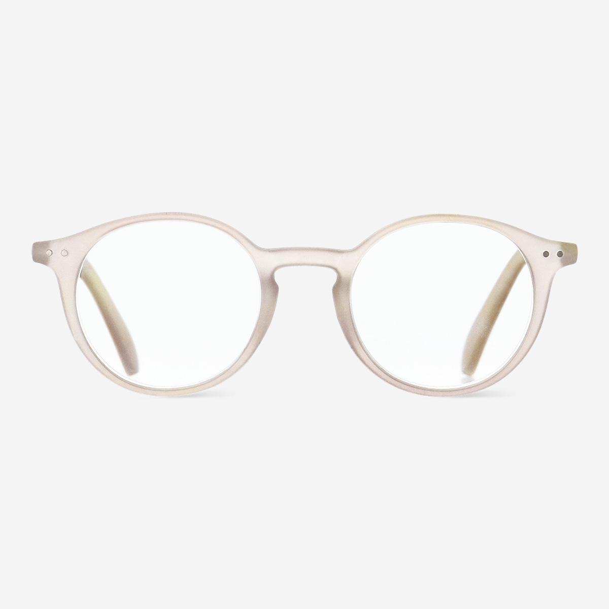 Silver Reading Glasses . +2.5