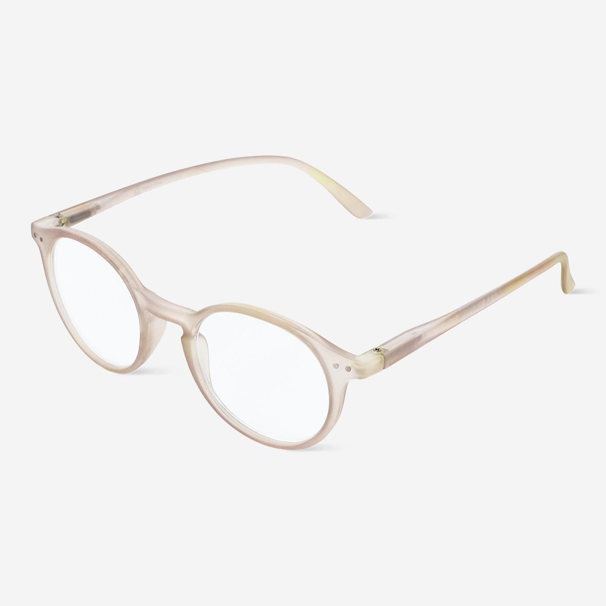 Silver Reading Glasses . +2.5