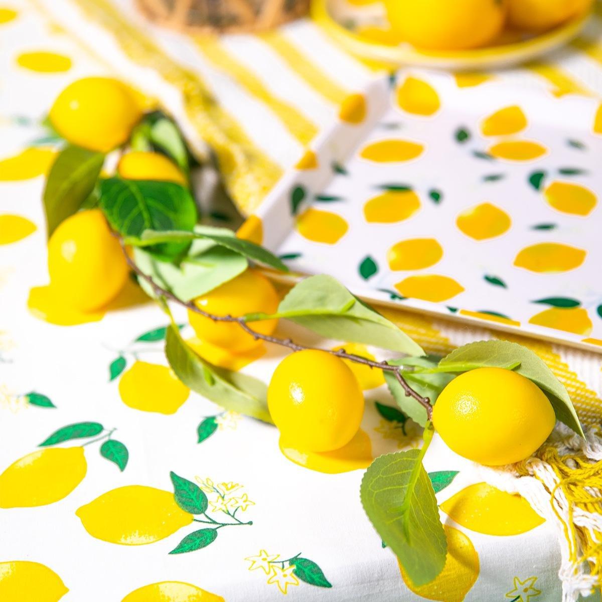 Multicolour Decorative Lemons