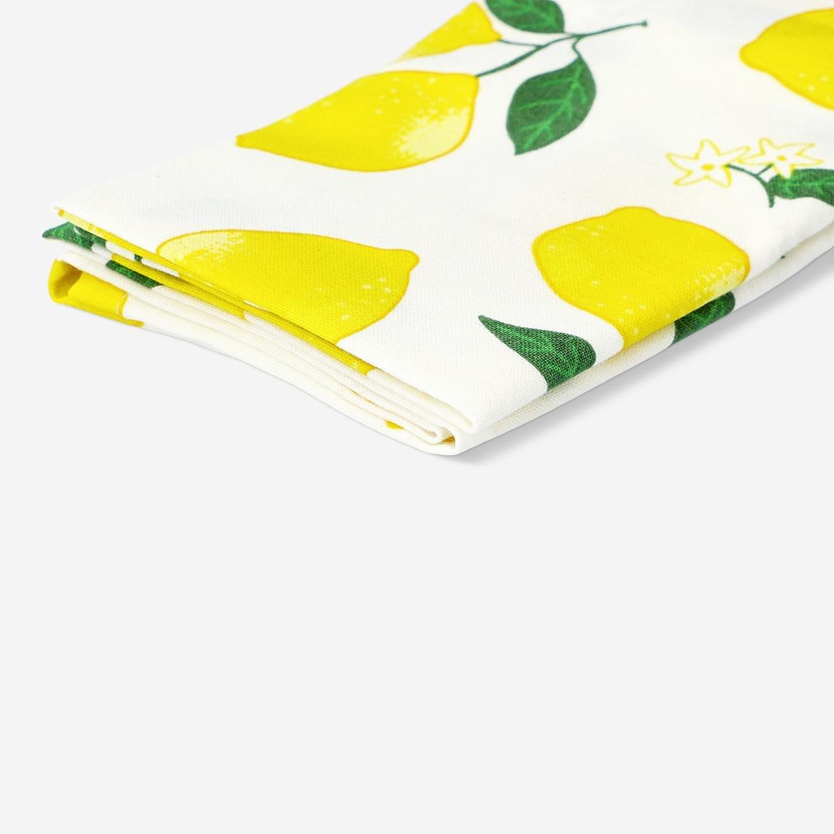 Multicolour Lemon Fabric Napkins