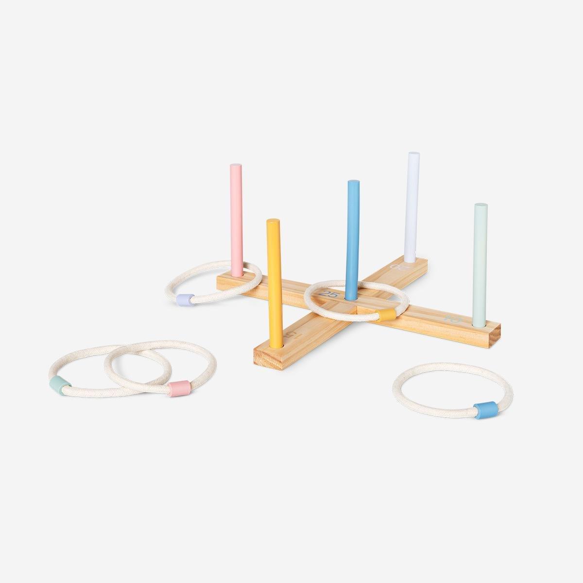 BROWN      Ring toss. For two players