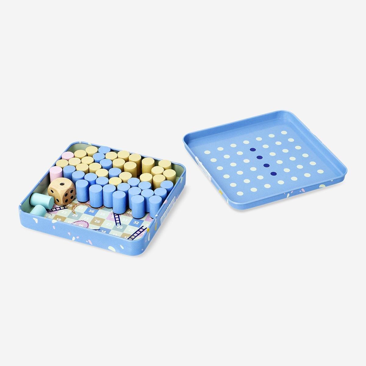 Multicolour 2-in-1 board games