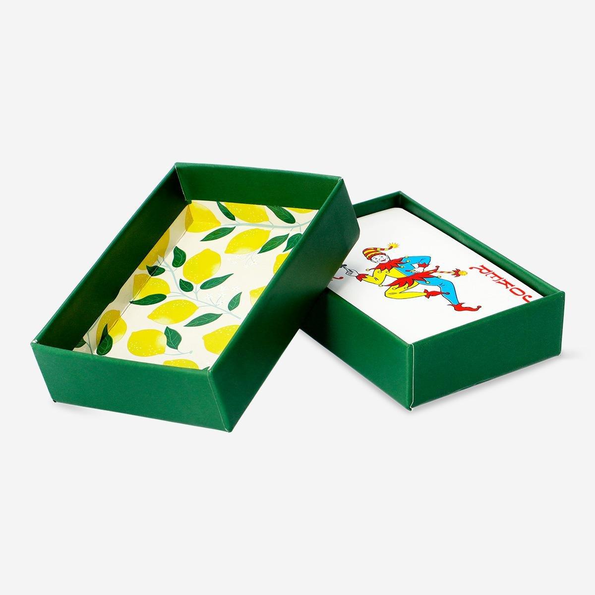 Multicolour Lemon Playing Cards