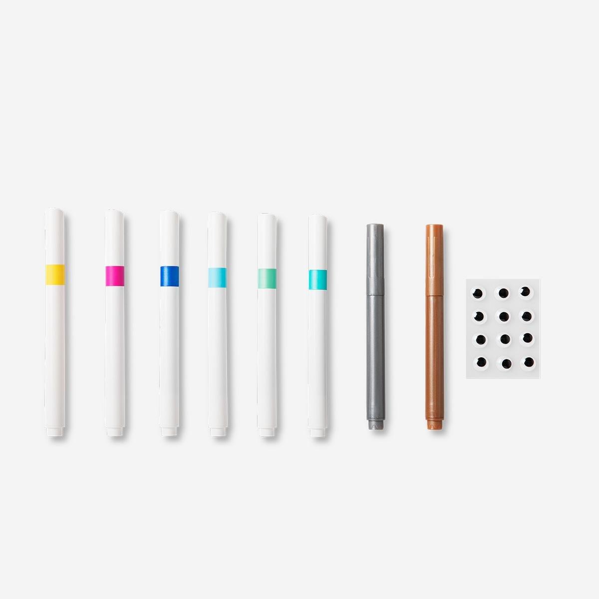 Multicolour Rock Decorating Kit