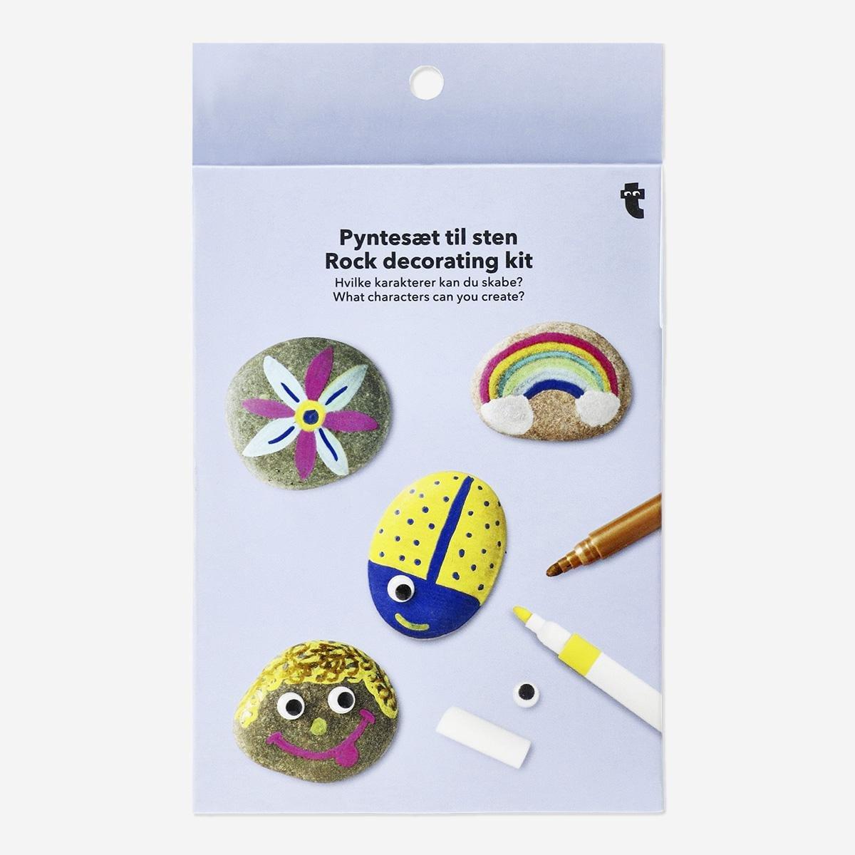 Multicolour Rock Decorating Kit