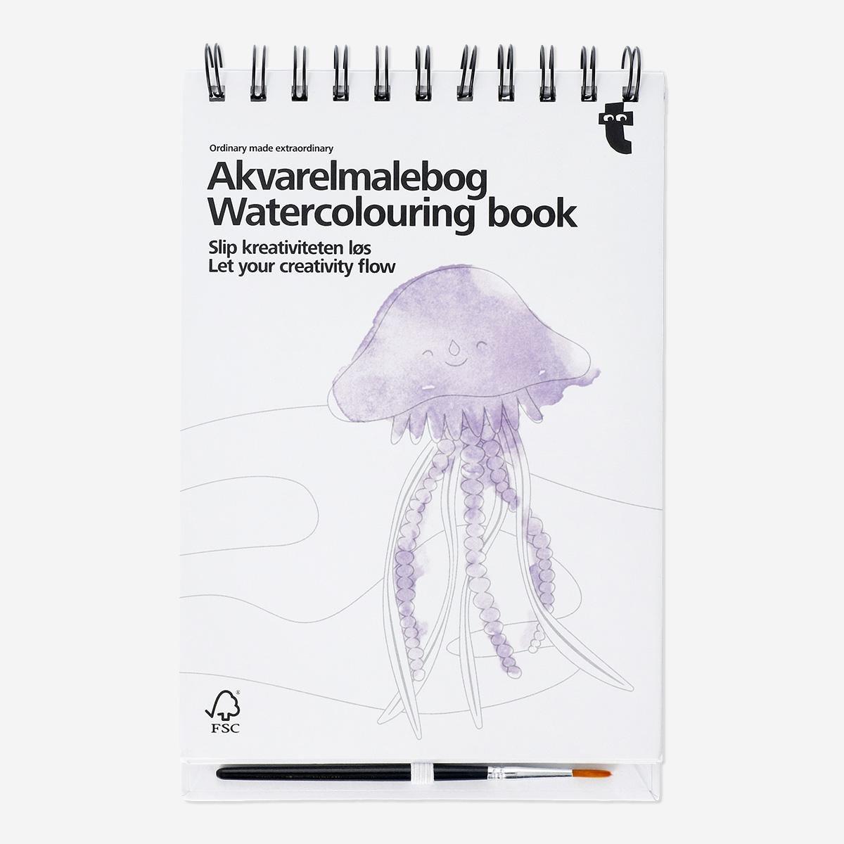 White water colouring book. A5