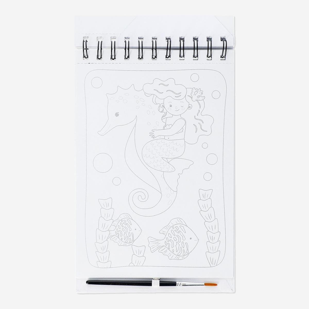 White water colouring book. A5