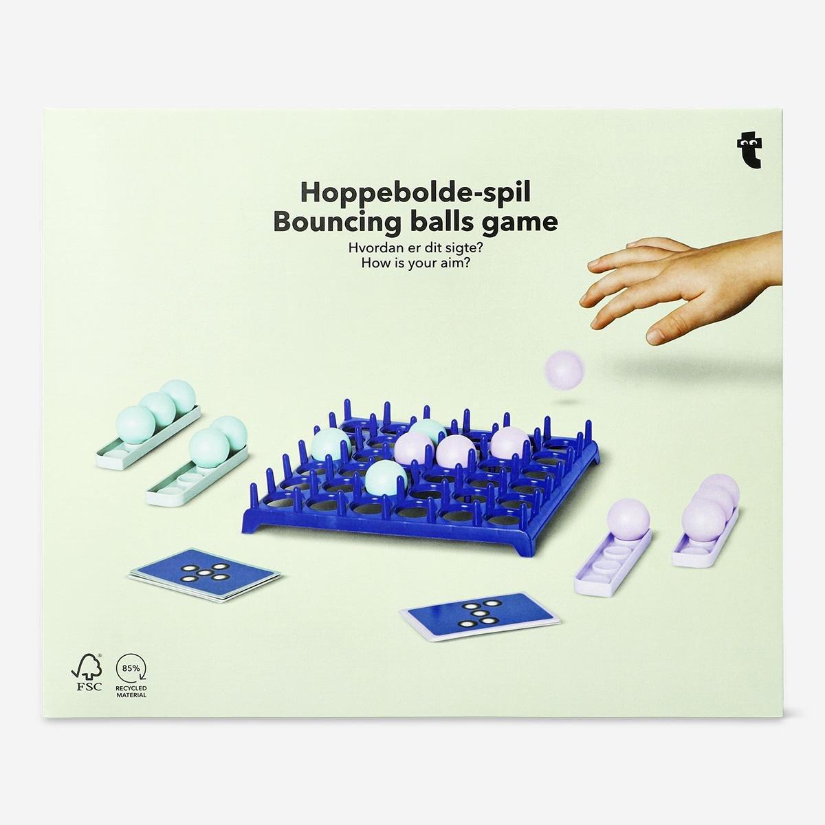 Blue Bouncing Balls Game