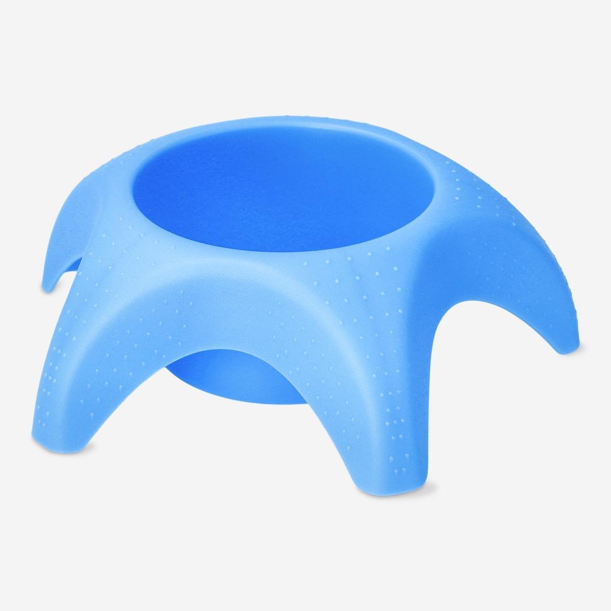 Blue drink holder
